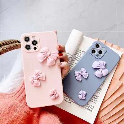 غطاء هاتف Girly Heart ستيريو بوكنوت