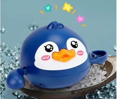 Baby Playing In Water Bath Toys