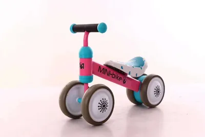 Plastic No-pedal Baby Kids Push Balance Bike Three Wheels Tricycle Baby Mini Balance Bike