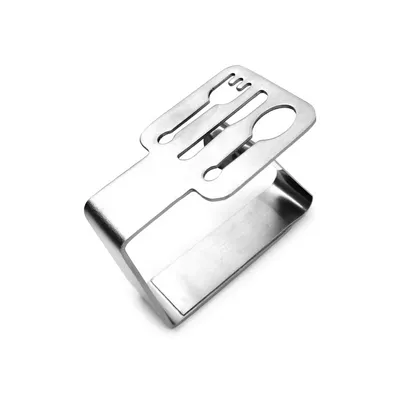 Thick Stainless Steel Tablecloth Clip Butterfly Flower Tablecloth Clip Tablecloth Fixing Clip Leaf Moon Non-slip Dining Table Clip