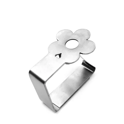 Thick Stainless Steel Tablecloth Clip Butterfly Flower Tablecloth Clip Tablecloth Fixing Clip Leaf Moon Non-slip Dining Table Clip