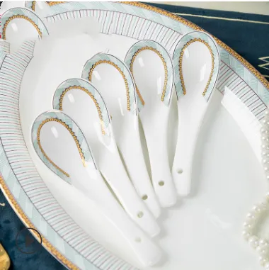 Bowl Household Tableware Ceramic Dishes Plate Single Free Matching Rice Bowl Set Bowl Gift Bone China Noodle Soup Bowl