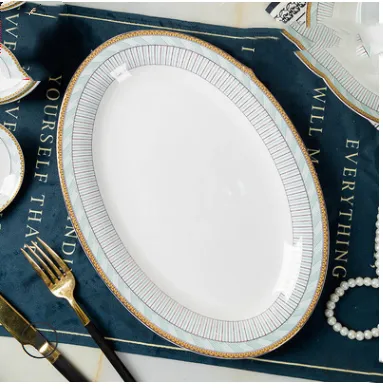 Bowl Household Tableware Ceramic Dishes Plate Single Free Matching Rice Bowl Set Bowl Gift Bone China Noodle Soup Bowl