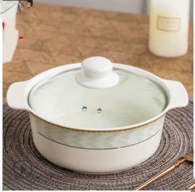 Bowl Household Tableware Ceramic Dishes Plate Single Free Matching Rice Bowl Set Bowl Gift Bone China Noodle Soup Bowl