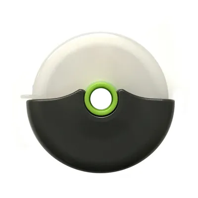 Round Roller Pizza Cutter With Protective Cover Removable And Washable Stainless Steel Cutter Kitchen Tool