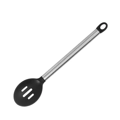 Stainless Steel Silicone Non-Stick Spatula Spoon High Temperature Resistant 11 Piece Set With Kitchen Bucket