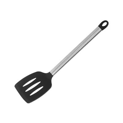 Stainless Steel Silicone Non-Stick Spatula Spoon High Temperature Resistant 11 Piece Set With Kitchen Bucket