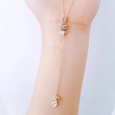 High Version Necklace, New Fashion, Personality, Simple And Wonderful Note, Gorgeous And Chic, Modern Style, Female Necklace