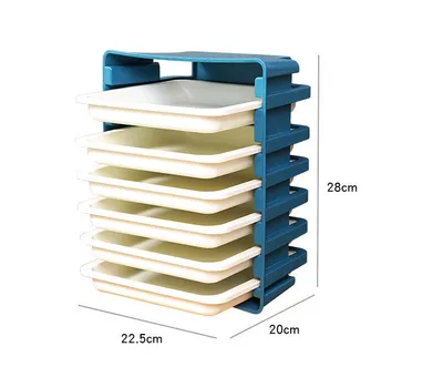 The New Kitchen Wall-Mounted Dinner Plate Can Be Superimposed On The Cooking Plate Japanese Fruit Hot Pot Preparation Plate Tray Rack