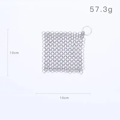316 Cast Iron Cleaner Kitchen Rust Pot Pans Cleaning Scrubber Steel Rust Remover Scraper Brush Kit Metal Cleaning Brush
