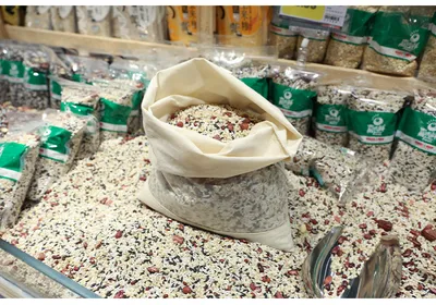 Transparent Tpu Stitching Canvas Rice Environmental Protection Canvas Bag