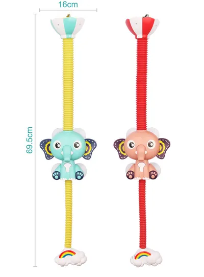Bath Toys Baby Water Game Elephant Model Faucet Shower Electric Water Spray Toy For Kids Swimming Bathroom Baby Toys