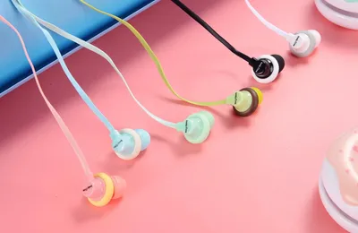 KEEKA New Creative Macaron Q17 Donut Cartoon Headphones With Mark