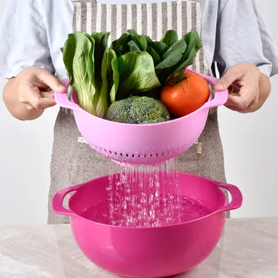Kitchenware Rice Sieve Salad Plate Baking Ten-piece Set Measuring Cup Measuring Spoon Combination