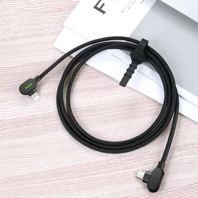 Compatible with Apple, Maiduoduo Pd Fast Charging Double Elbow Suitable For Iphone 8 X Xr Mobile Game Charging Cable