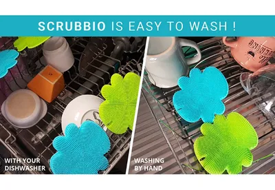 Creative Home Use Silicone Round Dishwashing Brush Fruit Kitchen Cleaning Ball