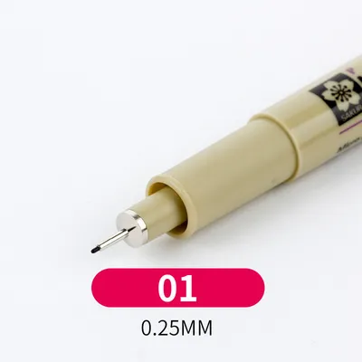 Japanese Cherry Blossom Needle Pen Hand-Painted Waterproof Hook Line Pen Architectural Design Comic Stick Drawing Pen Watercolor Drawing Line Pen