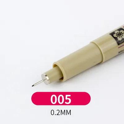 Japanese Cherry Blossom Needle Pen Hand-Painted Waterproof Hook Line Pen Architectural Design Comic Stick Drawing Pen Watercolor Drawing Line Pen