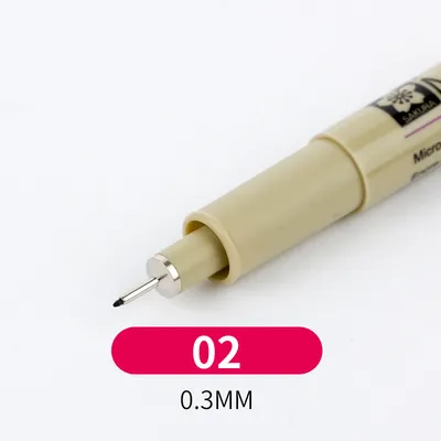 Japanese Cherry Blossom Needle Pen Hand-Painted Waterproof Hook Line Pen Architectural Design Comic Stick Drawing Pen Watercolor Drawing Line Pen
