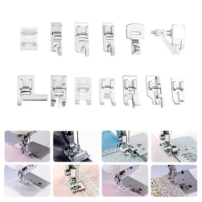 Multifunctional Household Sewing Presser Foot 32 Pieces 42 Pieces 48 Pieces 52 Pieces 62 Pieces 82 Pieces Softcover Hardcover Presser Foot Set