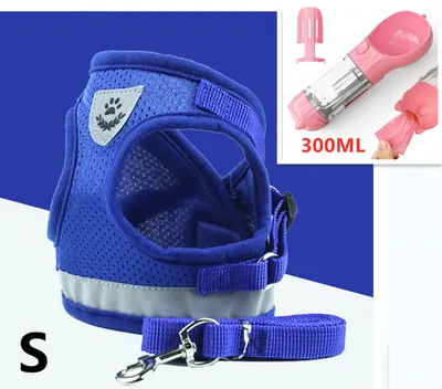 Pet Leash Breathable Mesh Chest Back