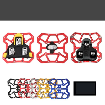 Bicycle Platform Adapter Universal Clipless To Platform Adapter Cleat Pedal For Bicycle Road Bike New