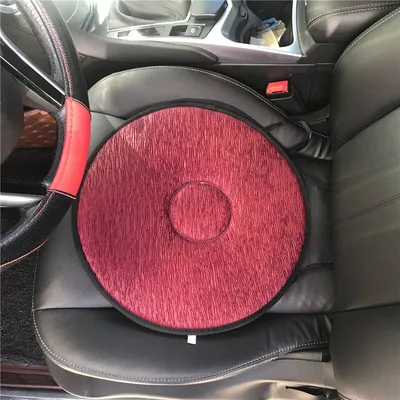 360 Degree Rotation Seat Cushion Mats For Chair Car Office Home Bottom Seats Breathable Chair Cushion For Elderly Pregnant Woman