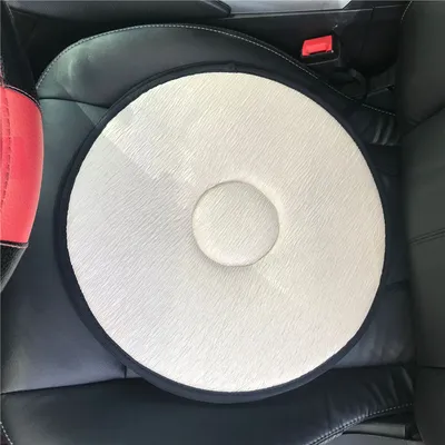 360 Degree Rotation Seat Cushion Mats For Chair Car Office Home Bottom Seats Breathable Chair Cushion For Elderly Pregnant Woman