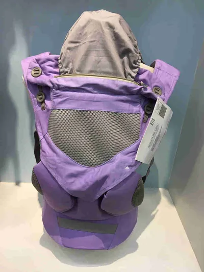 Breathable Baby Carrier With Four-style Back Bag To Hold Newborn In Front
