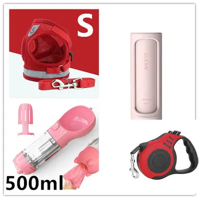 Pet Leash Breathable Mesh Chest Back