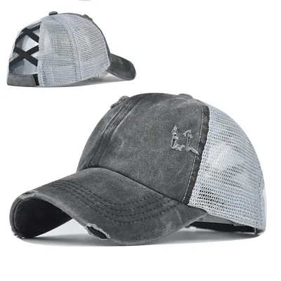 Ponytail Women's Baseball Cap Women Snapback