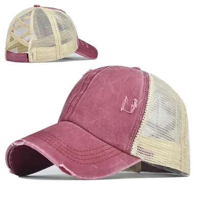 Ponytail Women's Baseball Cap Women Snapback