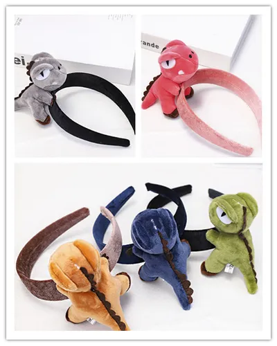 Cute little dinosaur hair tie