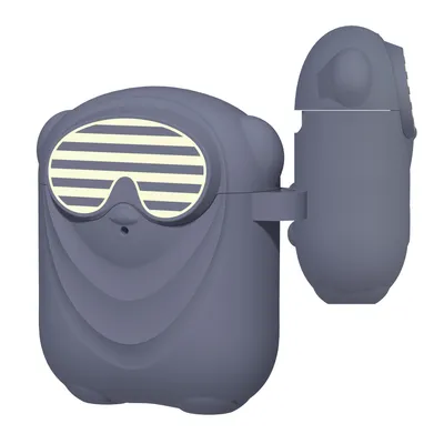 Compatible with Apple, Cartoon Silicone Protective Cover Is Suitable For Bluetooth Headset Airpods