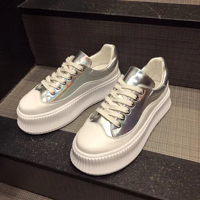 All-match Increased Platform Shoes Korean Version Of The Spring