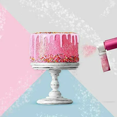 Cake Manual Airbrush Spray Gun Decorating Spraying Coloring Baking Decoration Cupcakes Desserts
