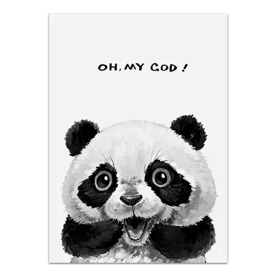 Modern Simple Black And White Animal Living Room Decoration Painting Home Bedside Bedroom Frameless Painting Custom Spray Painting Printing