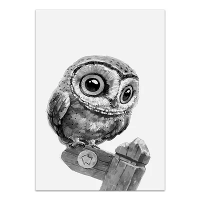 Modern Simple Black And White Animal Living Room Decoration Painting Home Bedside Bedroom Frameless Painting Custom Spray Painting Printing