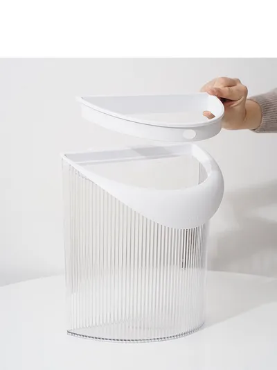 Trash Can Simple Wall-Mounted Multifunctional Nordic Kitchen Storage Kitchen Waste Bucket