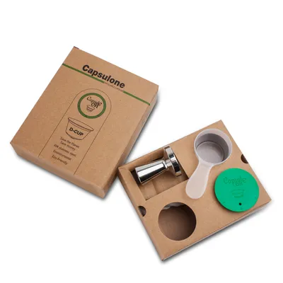Stainless Steel Metal Capsule Box Compatible With Dolce Gusto Machine