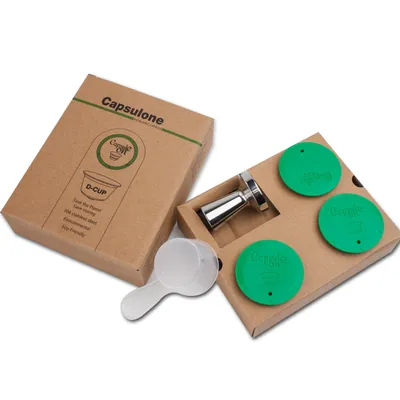 Stainless Steel Metal Capsule Box Compatible With Dolce Gusto Machine
