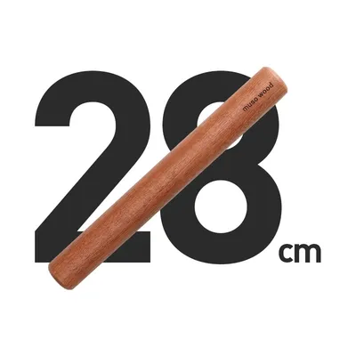 Ebony Wood Unpainted Rolling Pin Solid Wood Size Lengthened Household Artifact Rolling Face Stick
