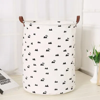 Nordic Style Home Fabric Storage Bucket