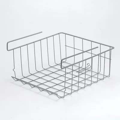 Kitchen Perforation-Free Hanging Basket, Multi-Layer Stackable Desktop Storage Rack