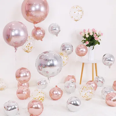 Aluminum Film Balloon Wedding Supplies Red Balloon Birthday Party Decoration Balloon