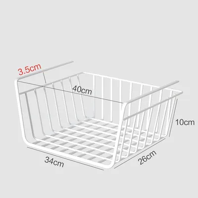 Kitchen Storage Rack Artifact Cabinet Wardrobe Layered Storage Hanging Basket