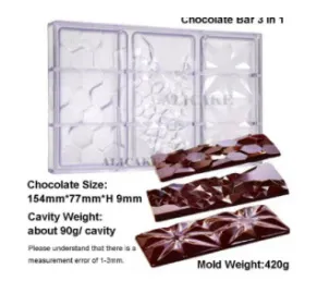 Rectangular Grain Chocolate Mould