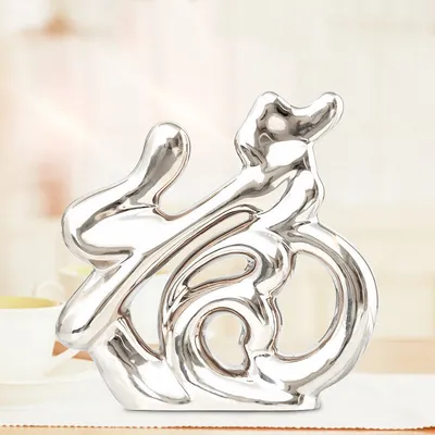 European Creative Ceramics Ornament Home Decoration Crafts TV Cabinet Office Statues