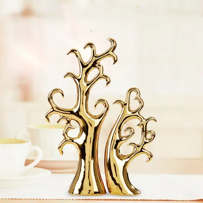 European Creative Ceramics Ornament Home Decoration Crafts TV Cabinet Office Statues