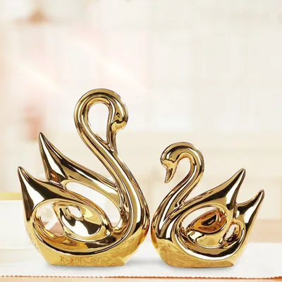 European Creative Ceramics Ornament Home Decoration Crafts TV Cabinet Office Statues